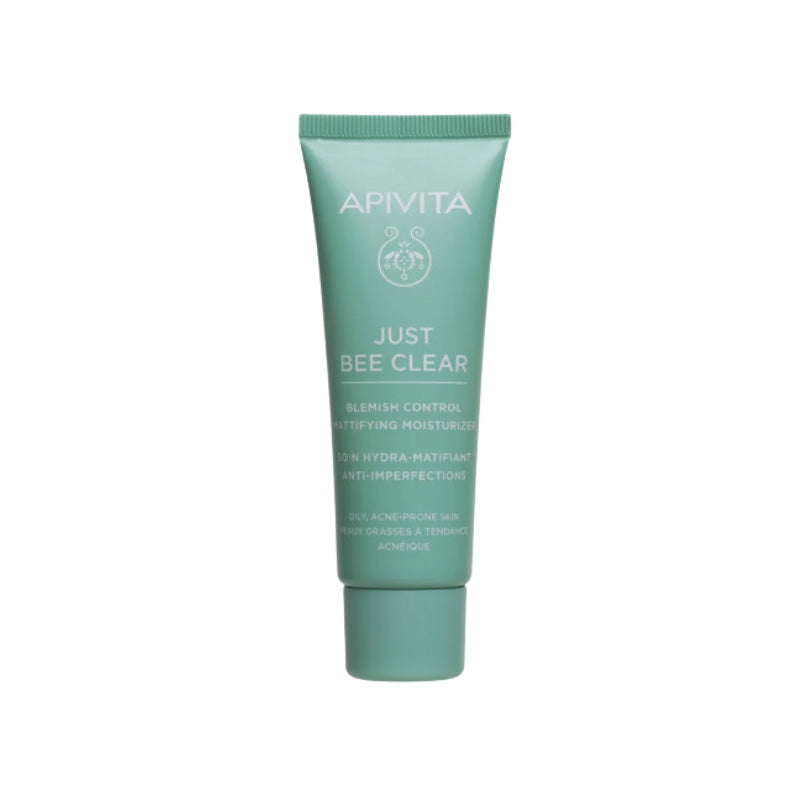 Just Bee Clear mattifying moisturising anti-blemish cream, Apivita, 40 ml