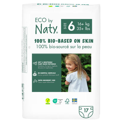 Pannolini n. 6 Naty 16+ kg, 17 pz