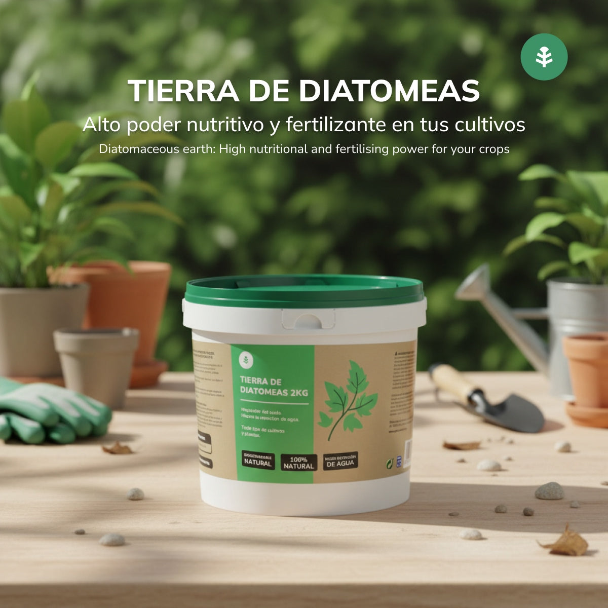 Kiselgur Planeta Huerto 2 Kg