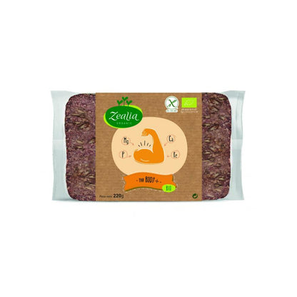 Pain protéiné Body+ BIO sans gluten Zealia 220 g