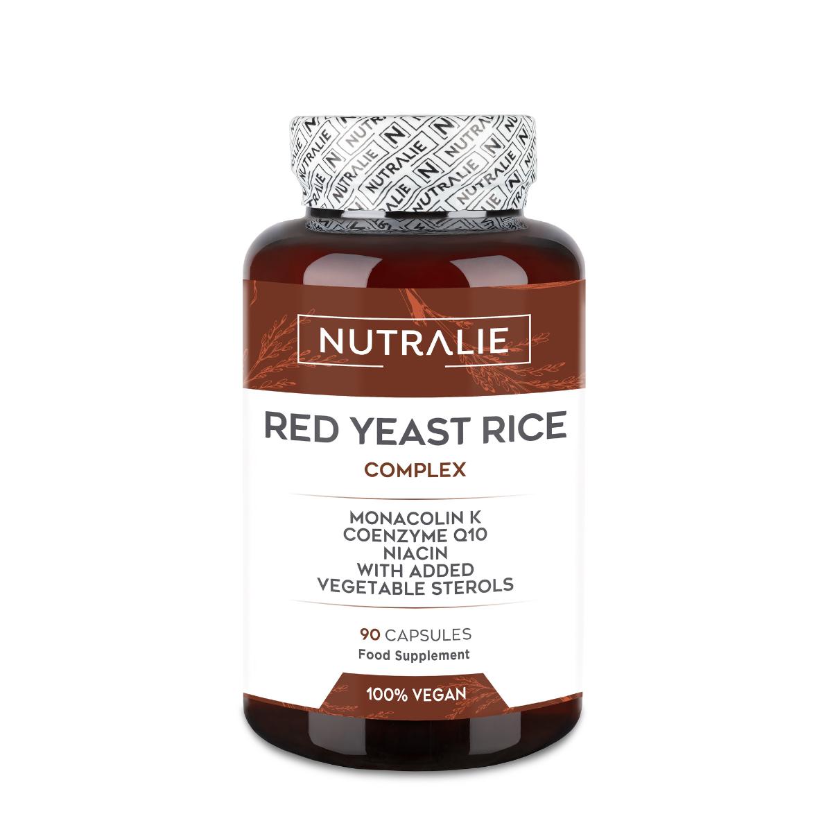 Nutralie Levadura de Arroz Rojo con 2,9mg Monacolina y Q10 90 Cápsulas