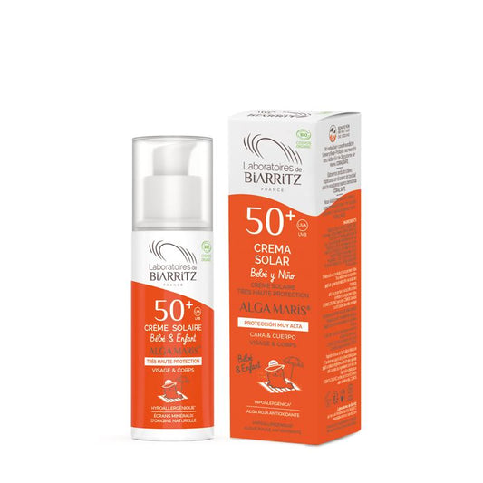 Crème protectrice pour enfants SPF50+ Alga Maris 100 ml