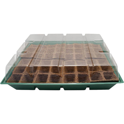 Kit de Semillero con Invernadero L para 8 bandejas Planeta Huerto