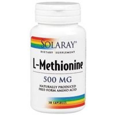 Methionine 500 mg Solaray, 30 capsules