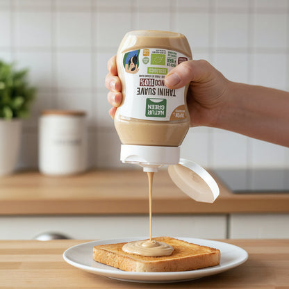 Tahini morbido bianco antigoccia Bio NaturGreen 270 g