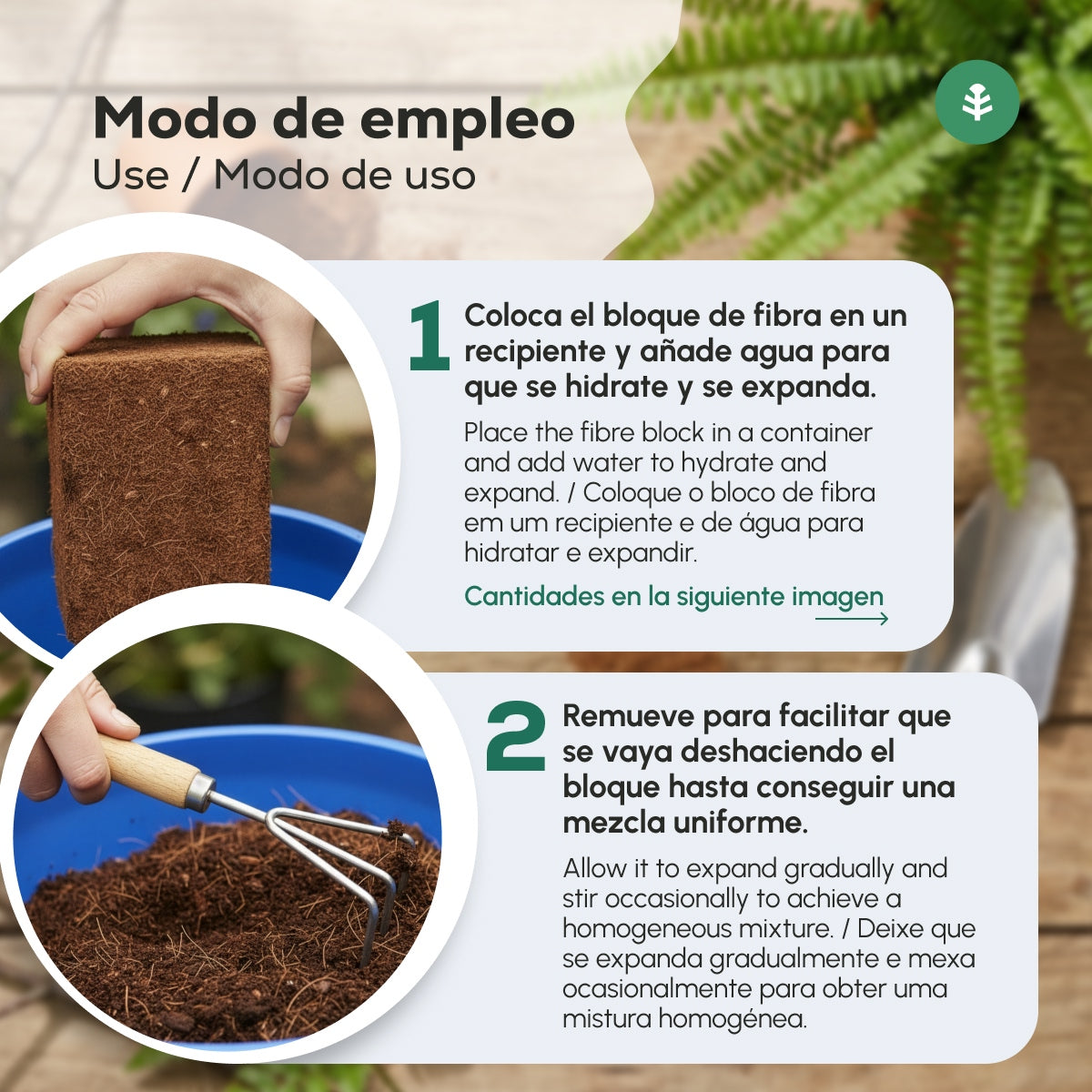 Opakowanie 2xGarden Planet Coco Fibre Substrate 70 litrów