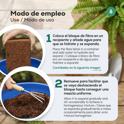 Opakowanie 2xGarden Planet Coco Fibre Substrate 70 litrów