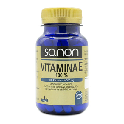 Vitamina E 100% SANON 100 capsule da 550 mg