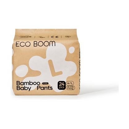 Culottes en bambou Pure Ecoboom taille L 24 unités