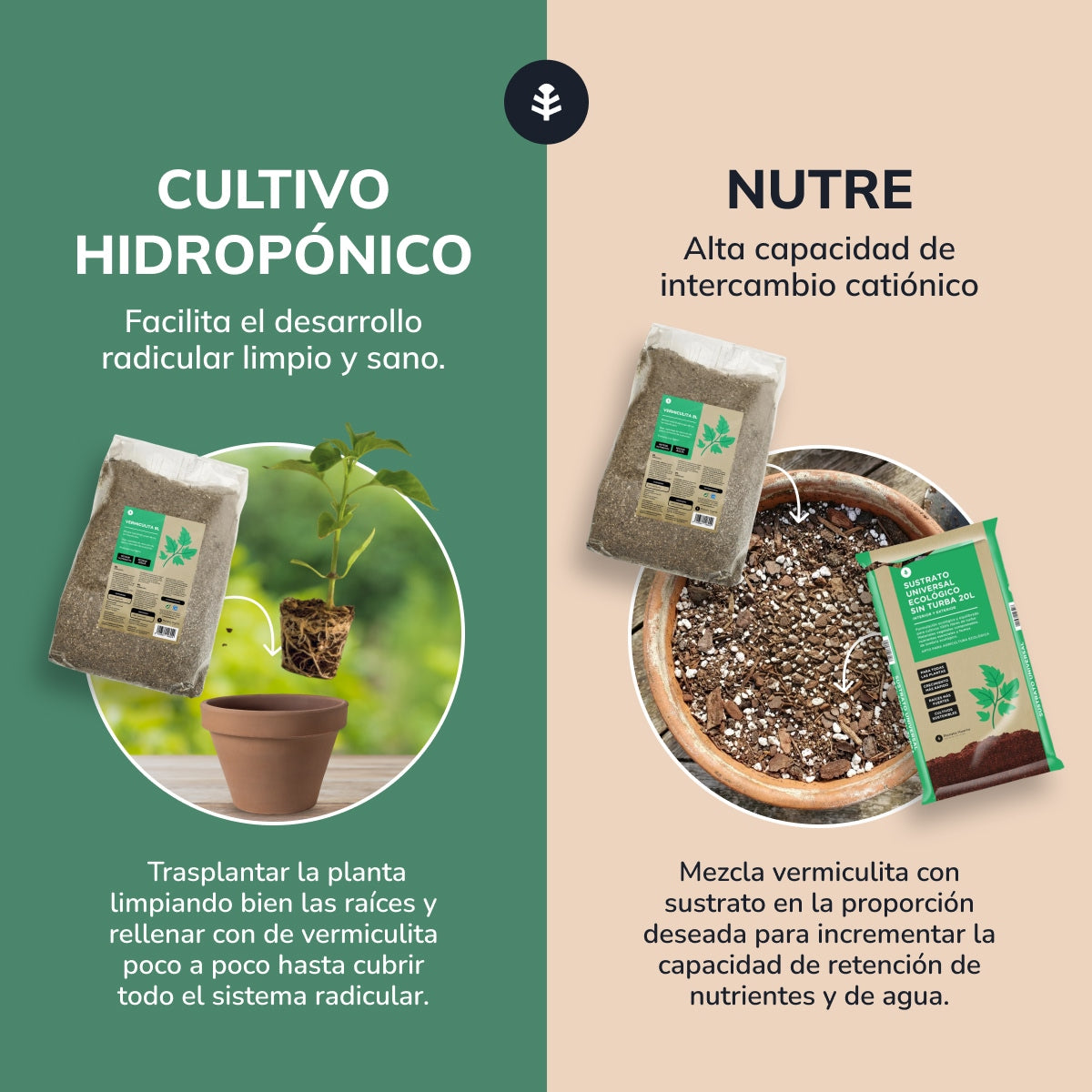 Vermiculite Planeta Huerto 8 Litri