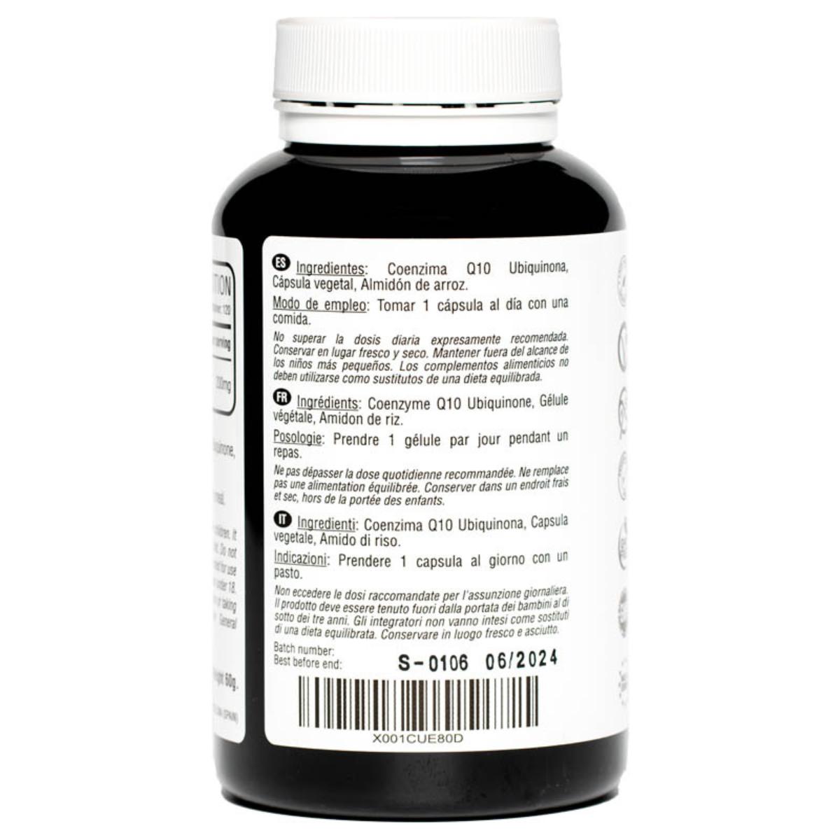 Coenzym Q10 200 mg 120 vegane Kapseln Hivital