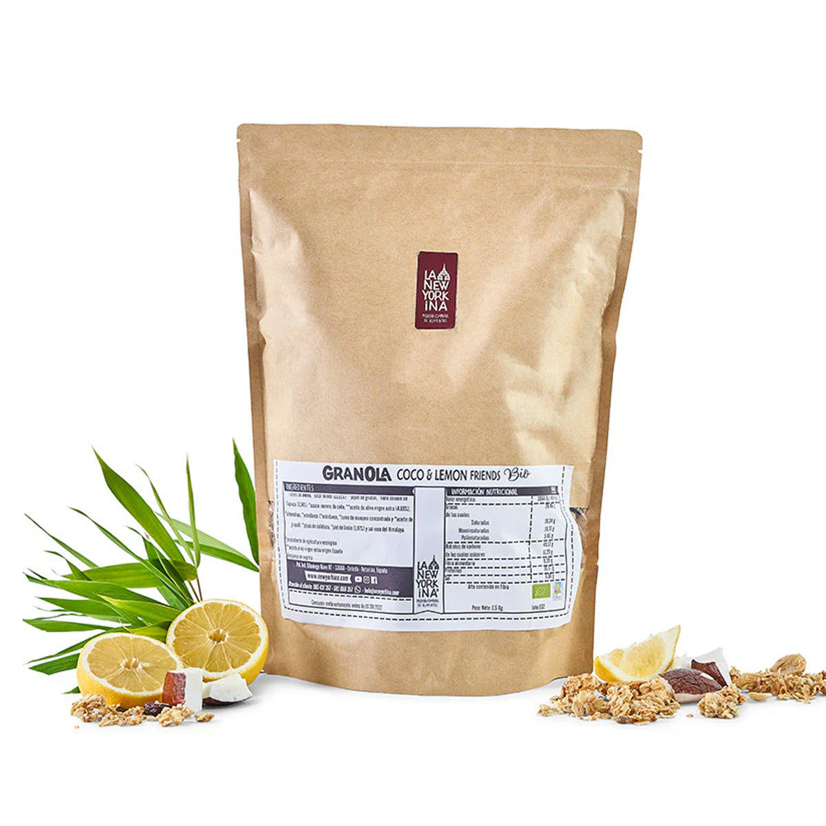 Granola Coco & Lemon Friends La Newyorkina 1,5 Kg