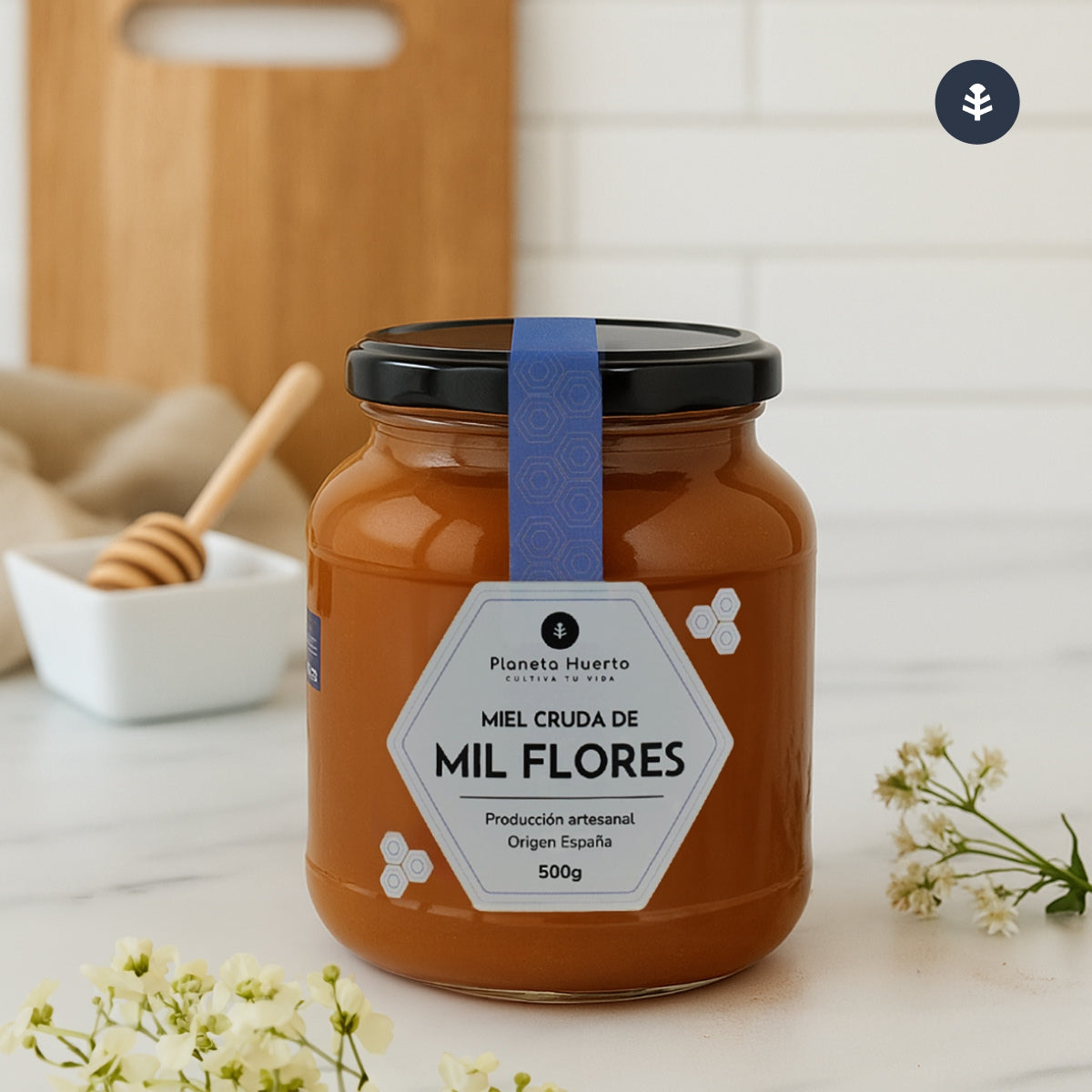 Miele grezzo Mille Fiori Planeta Huerto 500 g