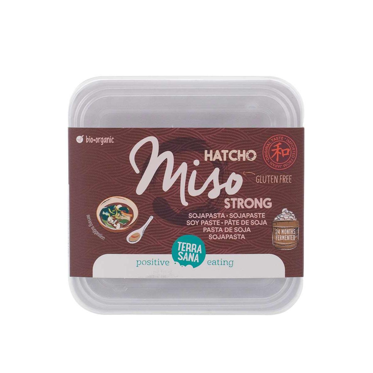 Miso Hatcho non pasteurisé Bio Terrasana, 300 g