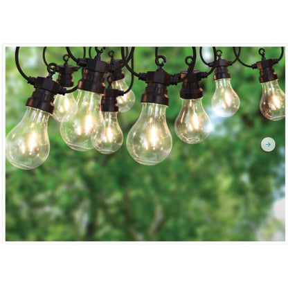 Ghirlanda LED 10 lampadine bianche