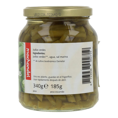 Machandel organic green beans 340 g