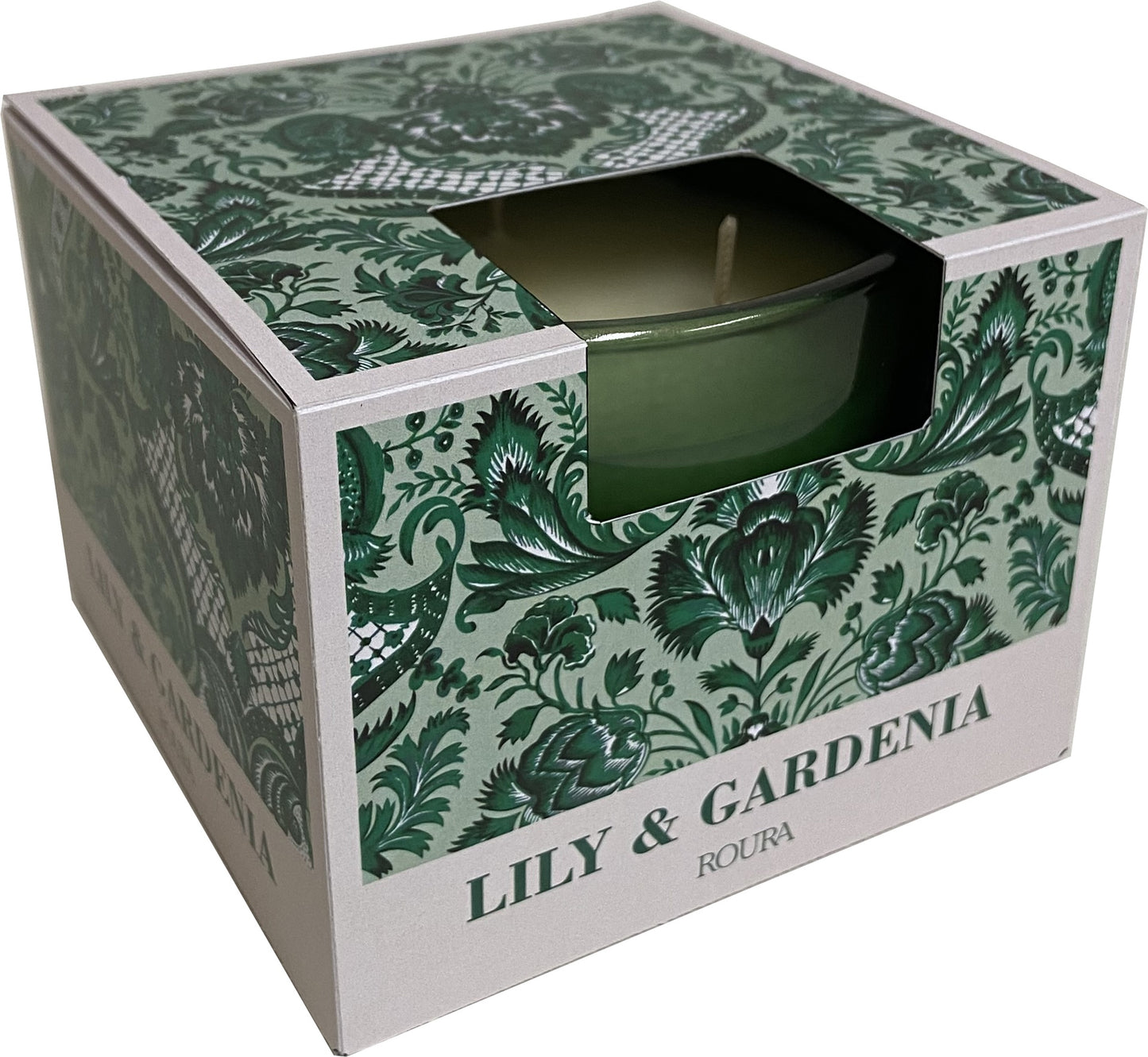 Candela profumata Jaipur Lily & Gardenia 3 stoppini Roura