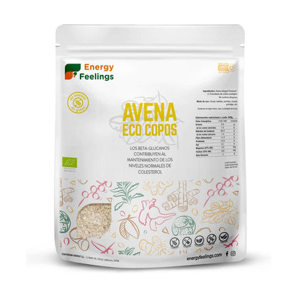 Glutenvrije ECO-havermout Energy Feelings 1 kg