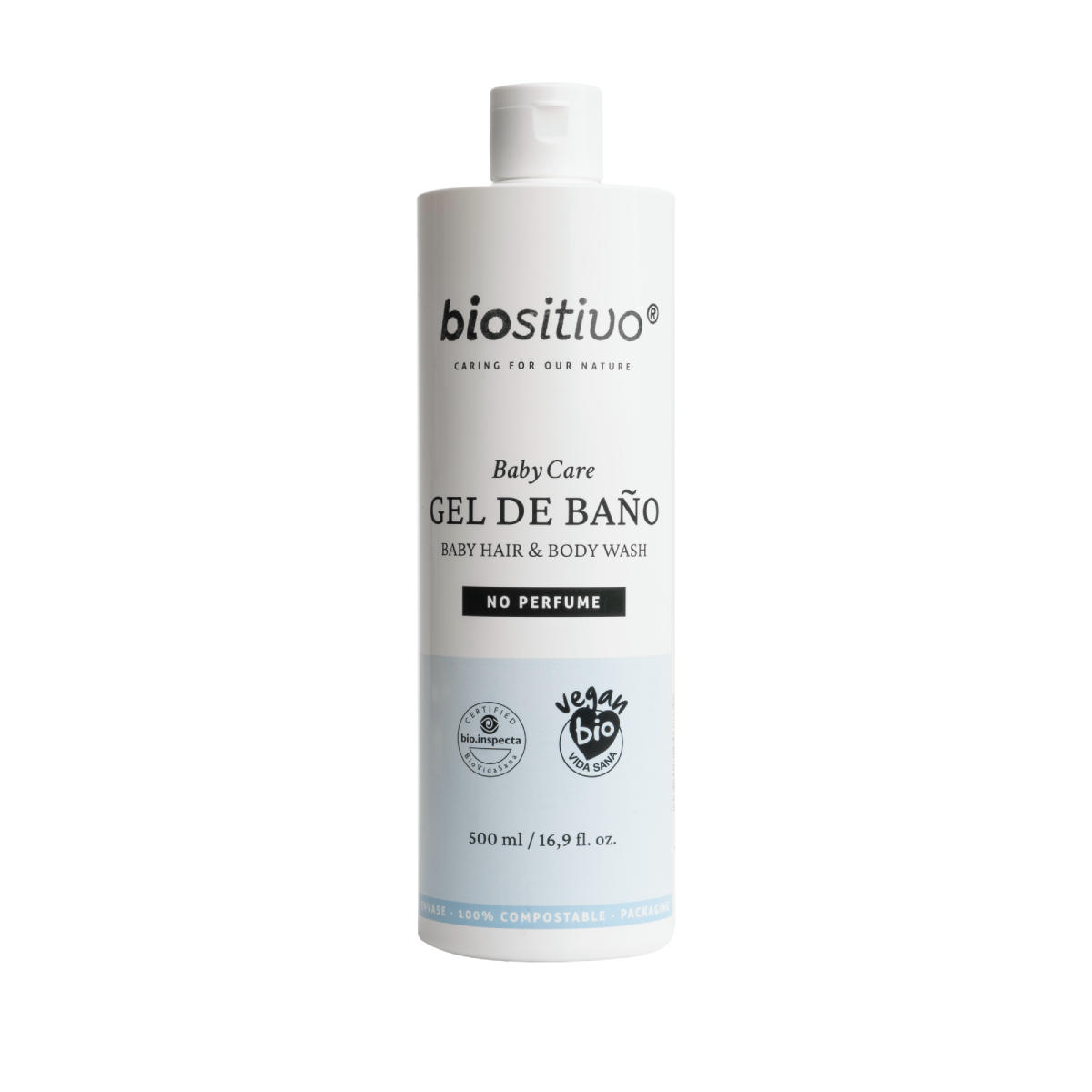 Gel da bagno e shampoo per bambini Biositivo 500 ml