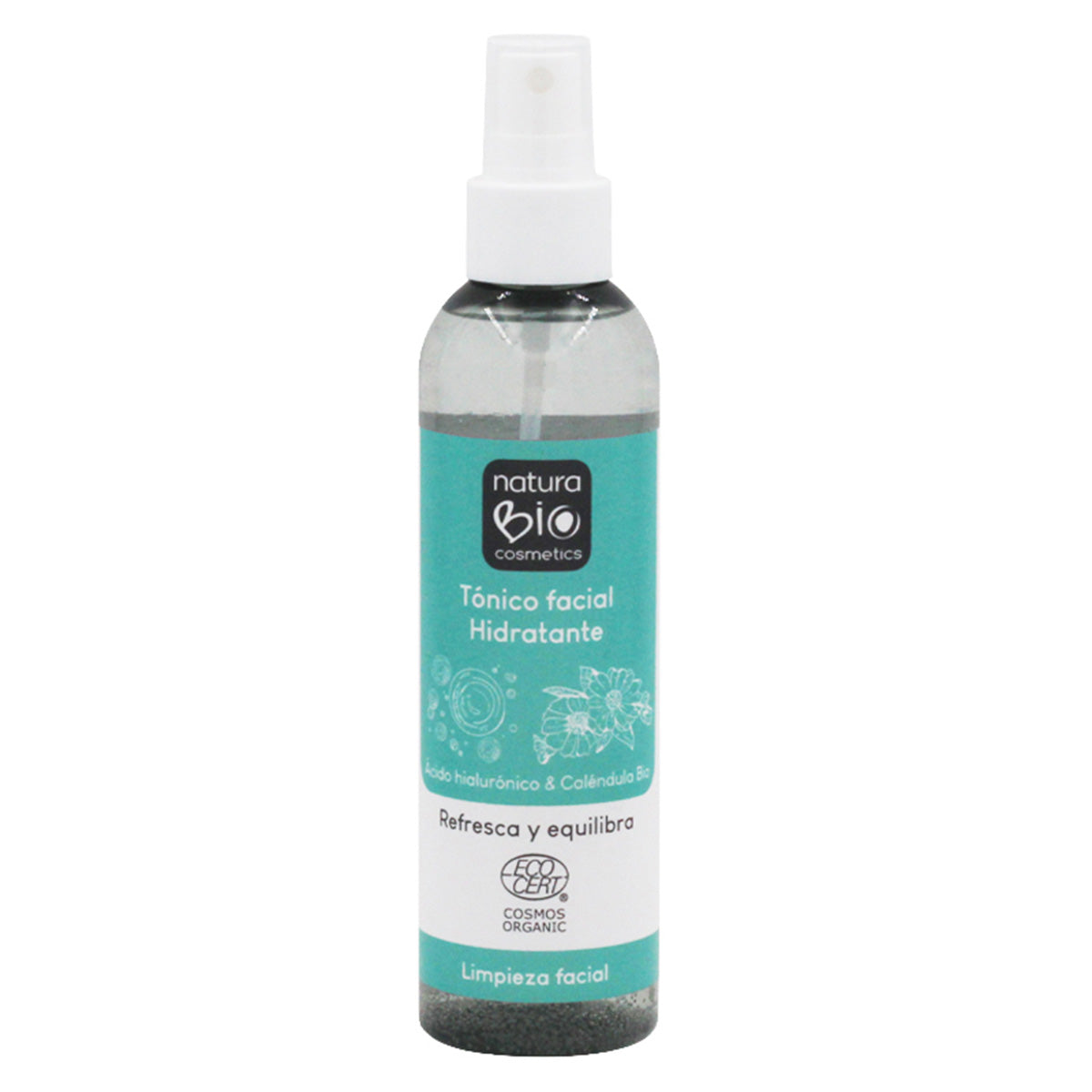 Hydraterende gezichtstonic Calendula & Kokos Bio Naturabio, NATURABIO, 200 ml