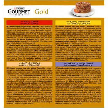 GOURMET GOLD Tartellette Multipack (8 x 85 g)
