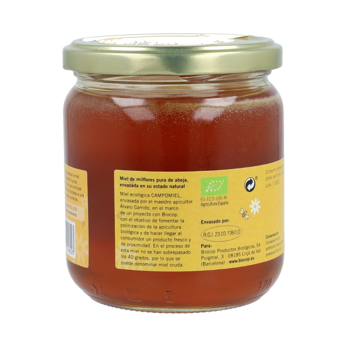 Biocop Milflores Honey 450 g