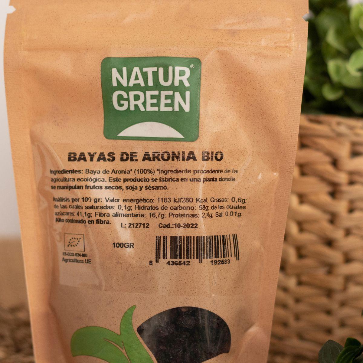Aronia-Beeren Naturgreen 100 g