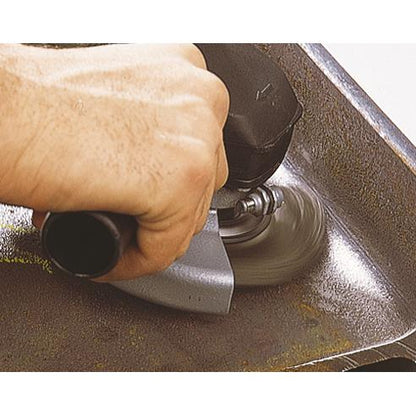 Wolfcraft 2701000 - 1 szczotka tarczowa do metalu, pleciona, gwint M 14 Ø 100 x 15 mm