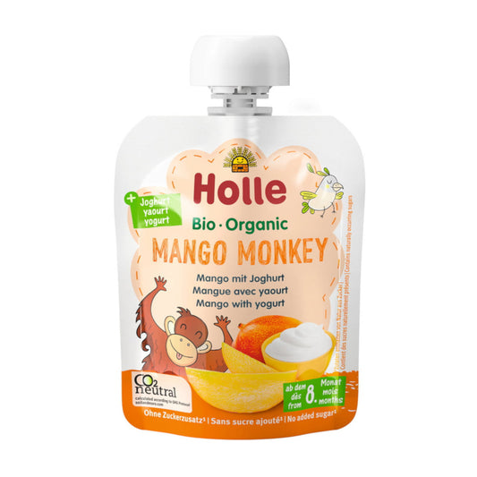 BIO-Mango-Smoothie mit Joghurt (ab dem 8. Monat) MANGO MONKEY Holle 85 g