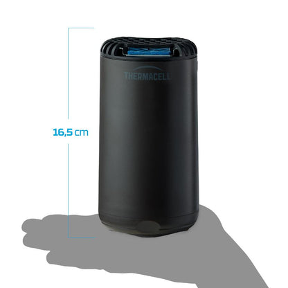 Thermacell® Black Outdoor Mosquito Repellent Diffuser, Wireless, Up to 20 m2, Odourless and Noiseless