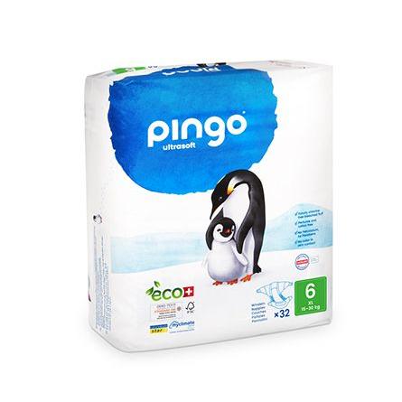 Blöjor T6 XL (15-30 kg) Pingo 32 st