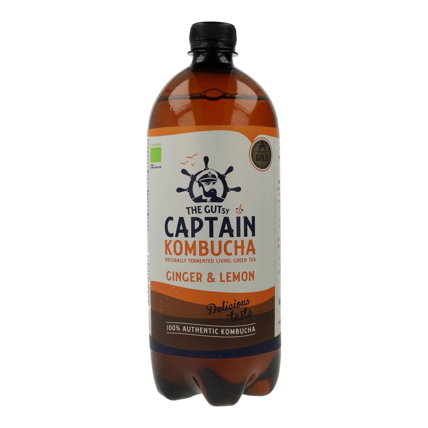 Bevanda Kombucha BIO Zenzero e Limone Captain Kombucha 400 ml