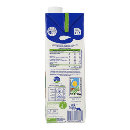 Biologische halfvolle melk Puleva, 1 l