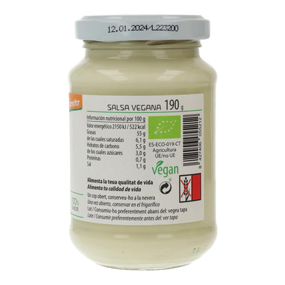 Vegane Mayonnaise ECO Cal Valls 190 g