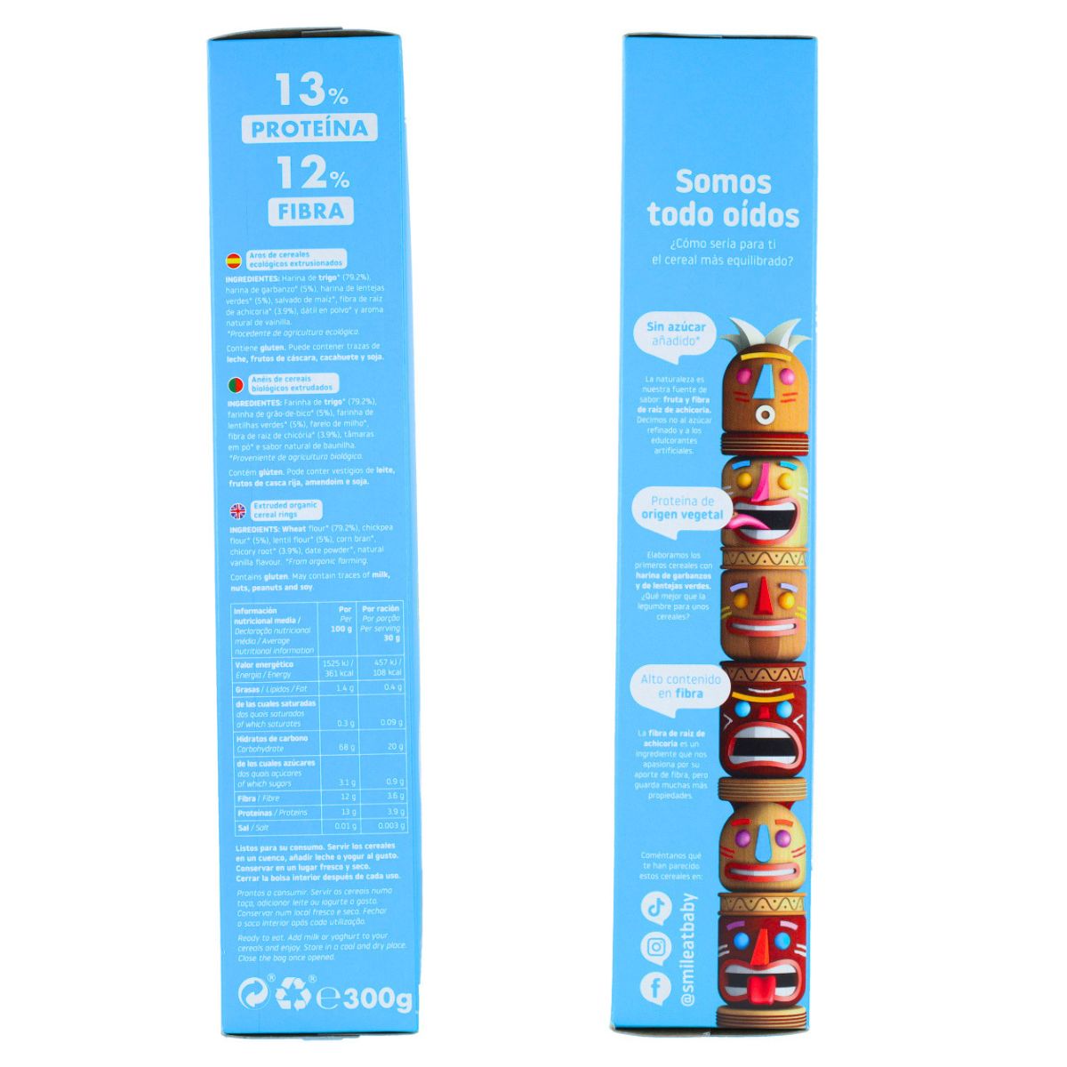 Céréales pour petit-déjeuner BIO 300 g, Triboo
