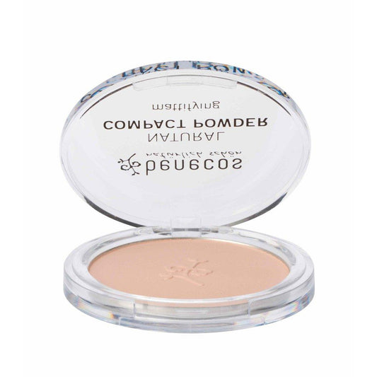 Benecos Organic Sand Compact Powder Makeup, 9 g