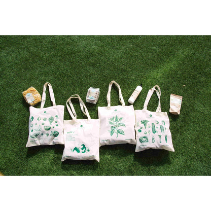 Sac en tissu motif fruits