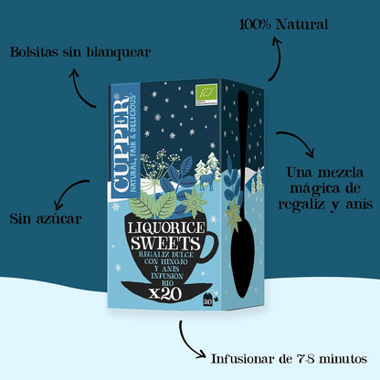 Herbata Winter Liquorice Bio Cupper 20 torebek