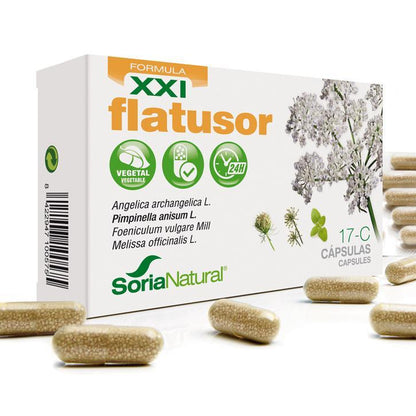 17-C Flatusor XXL Soria Natural, 30 capsules
