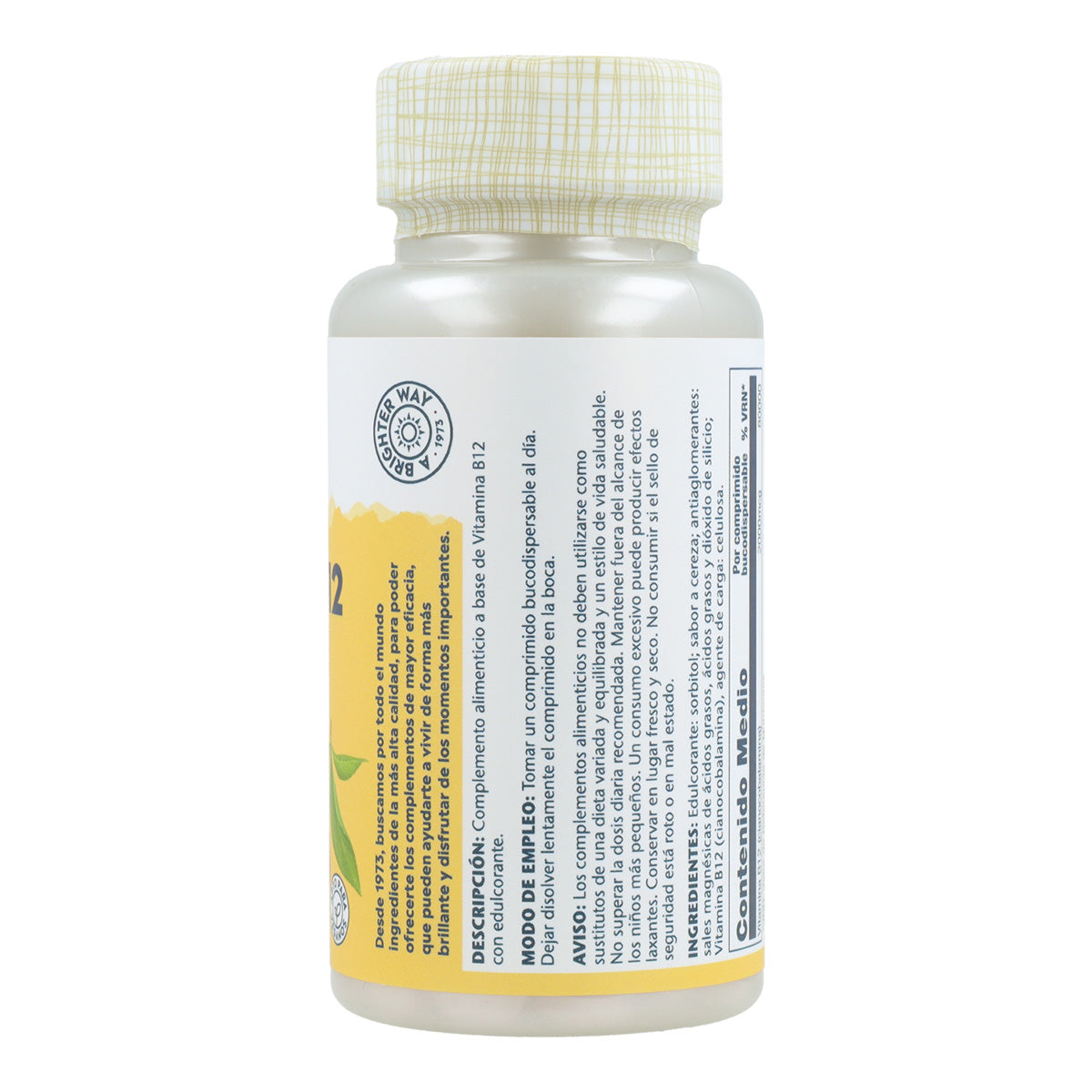 Solaray Vitamin B-12 2000 mcg 90 Tabletten