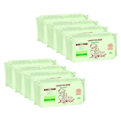 8-pack Bocoton babyservetter 54 st