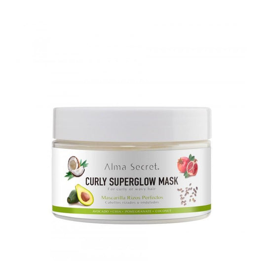 Curly Superglow Mask (Curly or Wavy Hair) Alma Secret 250 ml