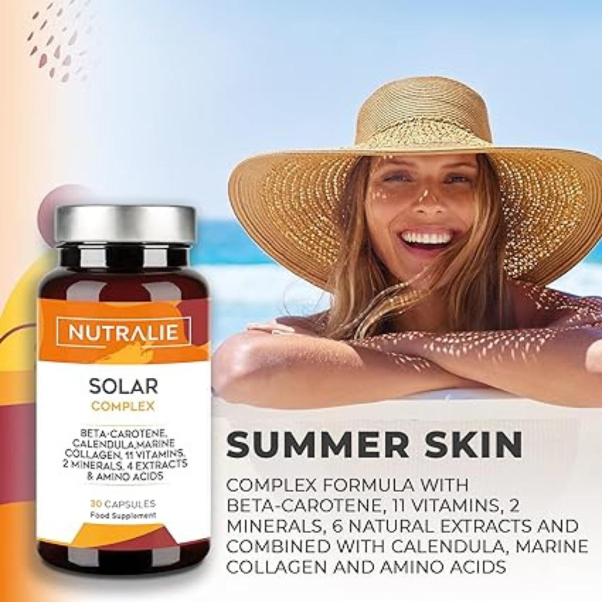 Solar Complex with Collagen Tanning and Protection Nutralie 30 capsules