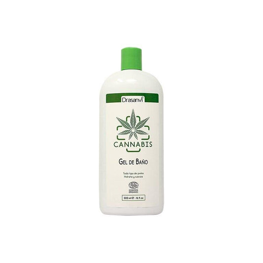 Ecocert Organic Cannabis Bath Gel 500 ml Drasanvi