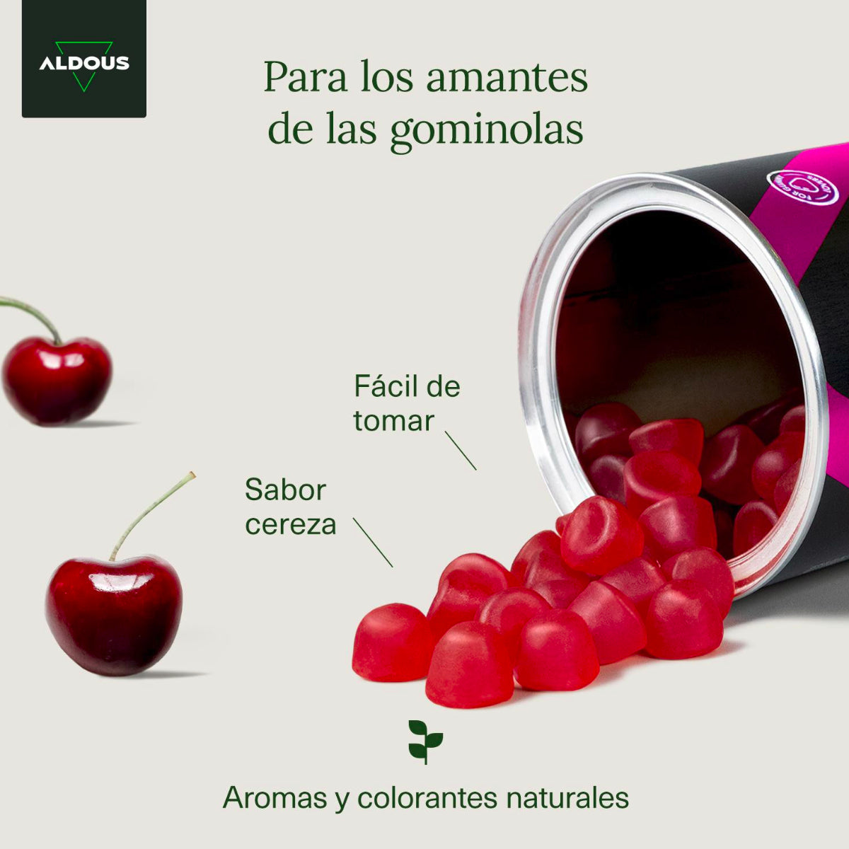 Biotine-gummies Aldous 120 gummies