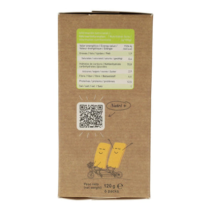 Glutenfreie Bio-Kichererbsen-Cracker Zealia 120 g