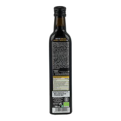 Olio di semi di zucca biologico NaturGreen 500 ml