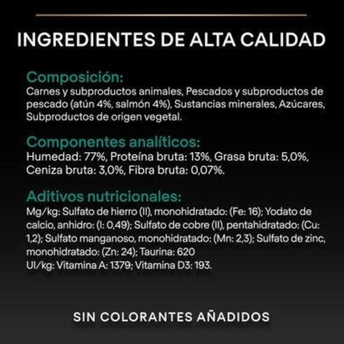 Pro Plan Adult Sterilised Maintenance Cat Food with Tuna and Salmon Purina 12 x 85 g tins