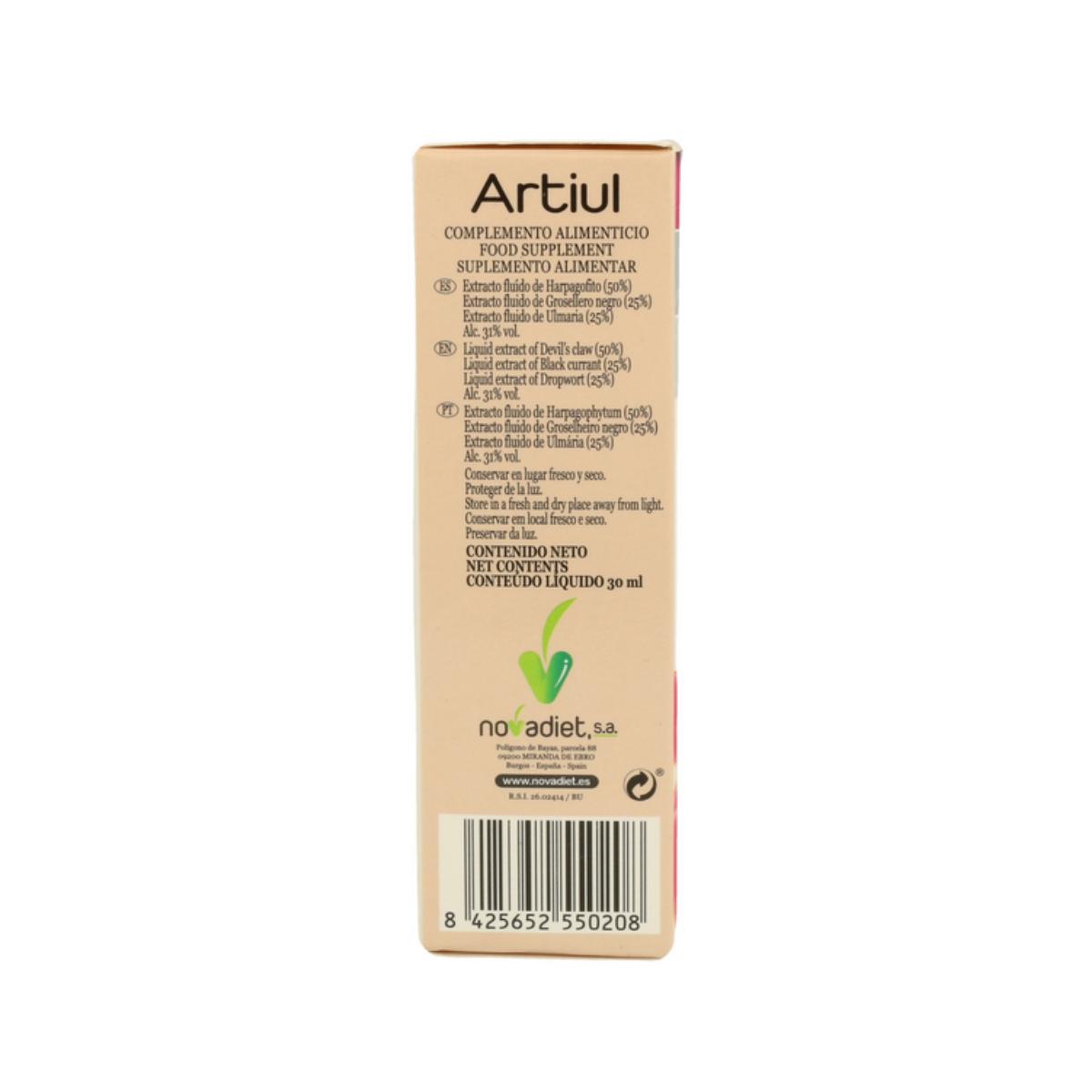 Artiul Harpagofyto Novadiet, 30 ml
