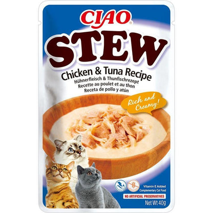 Churu Stew Ragoût de poulet au thon 40 g